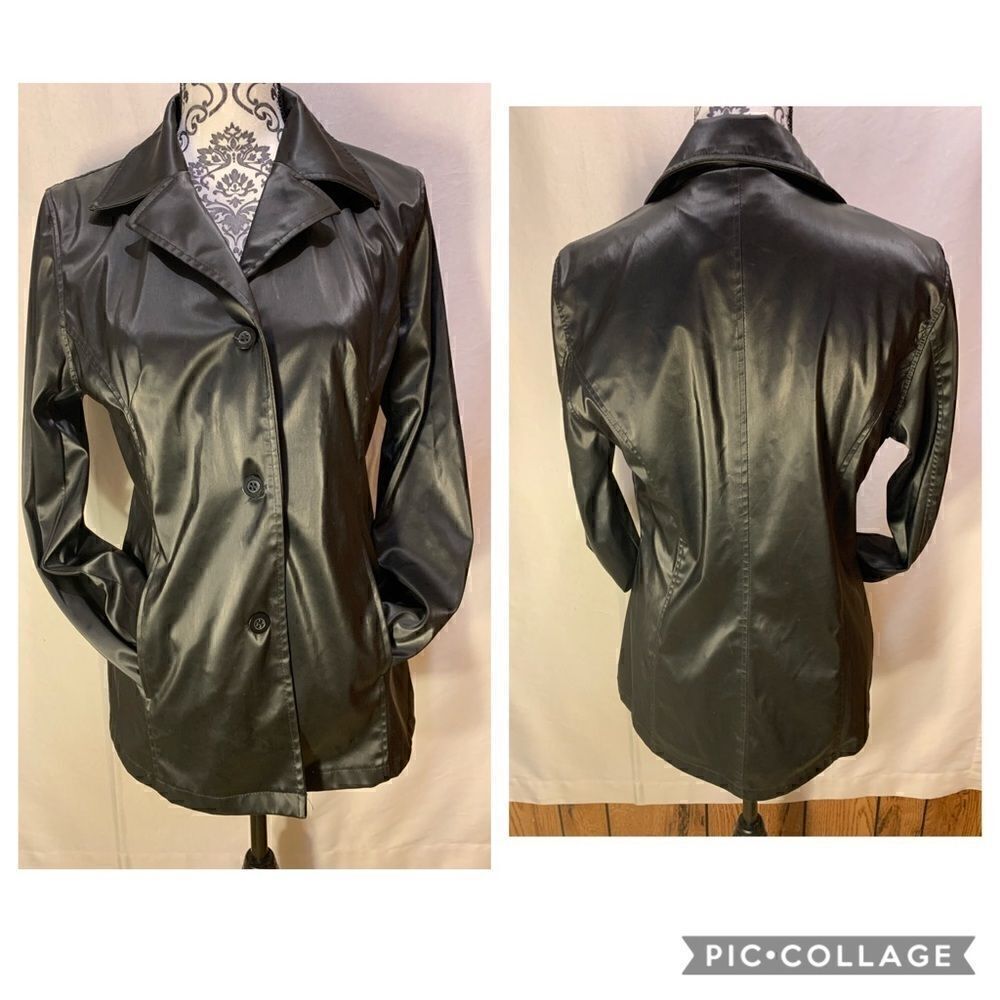Outer edge women’s black button jacket - Picture 6 of 9